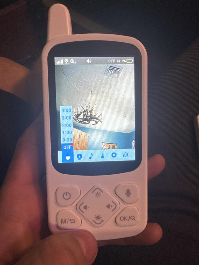 Dayetch 2-Way Talk Senior Monitor for Elderly – No Wi-Fi, Long Range, Secure Elderly Camera