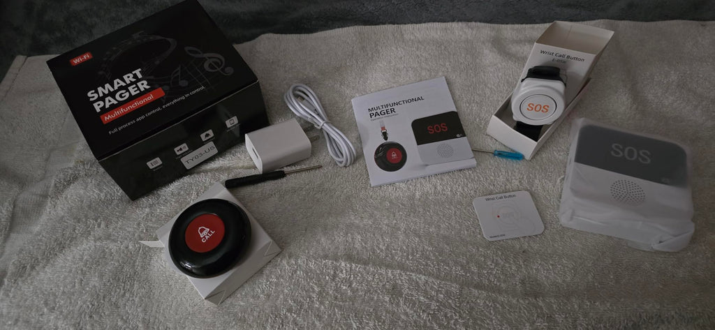 Un salvavidas práctico: la reseña de 5 estrellas de Sandy sobre el botón de alerta portátil