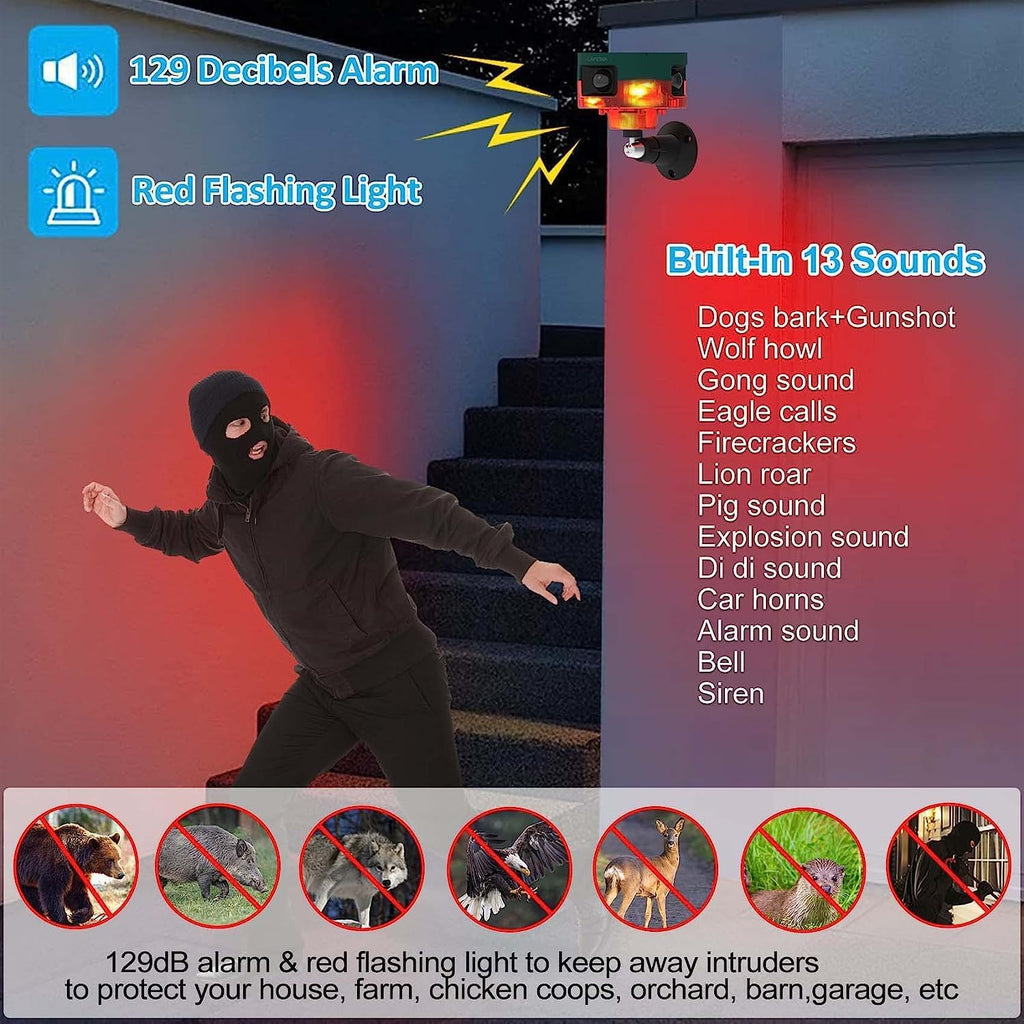 Daytech Animal Repeller Review | Sound & Light Deterrent That Truly Works