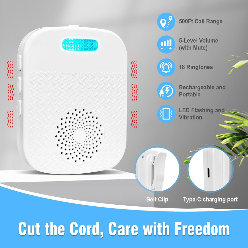 INDEPENDENT AND IN CONTROL: The Daytech Caregiver Pager for Seniors
