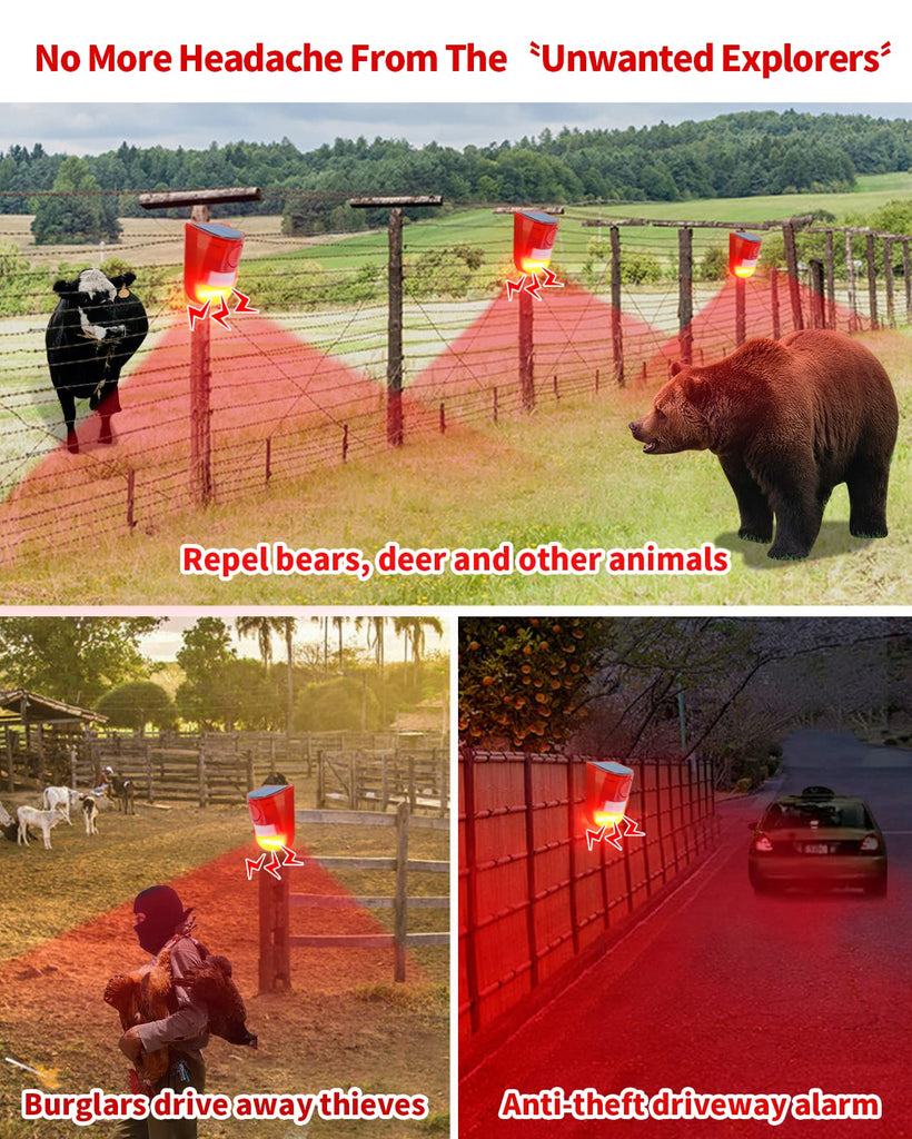 Daytech Solar Motion Sensor Alarm: Reliable Security for Your Property