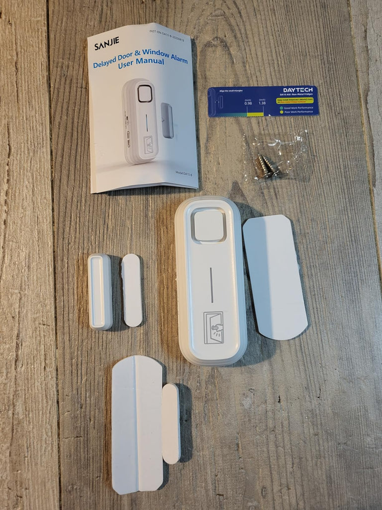 Daytech Sanjie Door Alarm Review: Reliable Indoor Security with Instant & Delayed Alerts