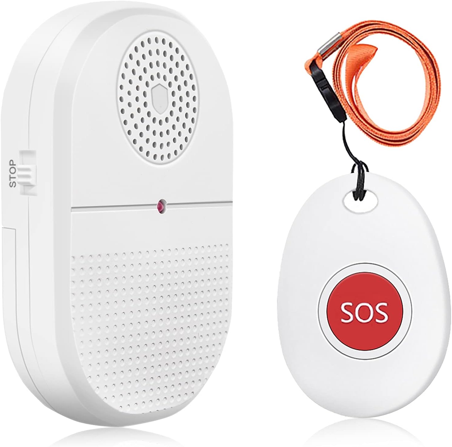 Daytech Caregiver Pager - Portable Vibration Nurse Calling Alert System