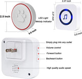 CallTou Enhance pet communication with our smart dog bell. Features touch sensitivity, 55 ringtones, and adjustable volume. Wireless setup and excellent after-sales support. CallToU