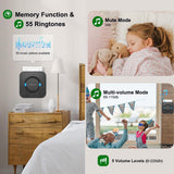 DAYTECH Wireless Caregiver Pager Door Alarms Portable Door Sensor Alarm for Elderly/Business/Home