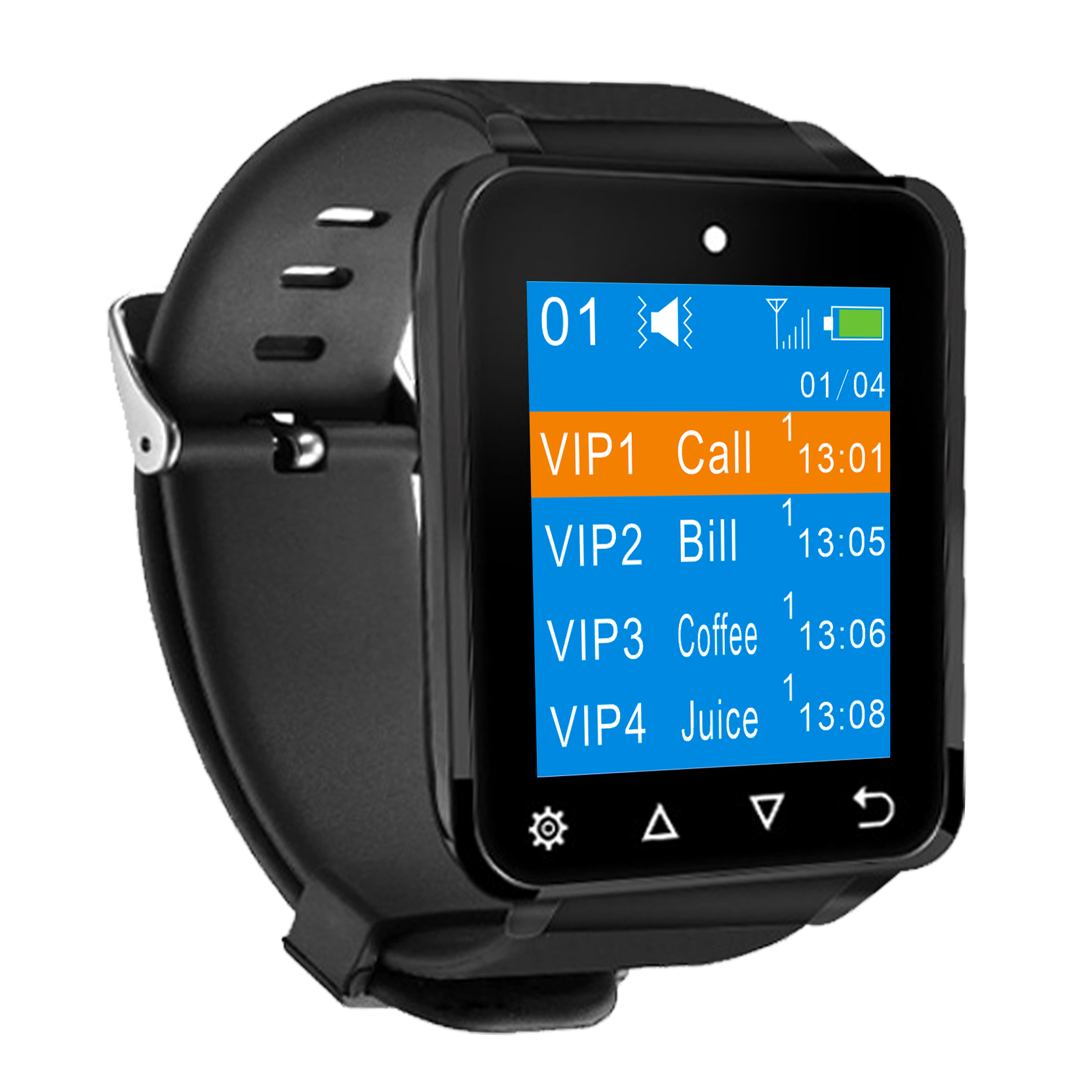CallToU Caregiver Pager Wireless Smart Waterproof Watch CallToU
