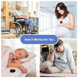 Daytech 500+ Feet Range, Perfect for Elderly Patients and Disabilities IP55 Waterproof Call Button