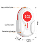 BT009 CallToU Caregiver Pager Wireless Call Button 1000FT for Elderly Monitoring(2 Pcs) CallToU