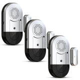Daytech Alarmes de porte fenêtre : kit de sécurité ultime pour enfants – Capteurs de sécurité sans fil 120 dB avec piles – Lot de 8 alarmes magnétiques