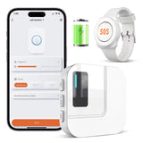 CallTou Smart Wrist Alarm for Elderly – Wireless SOS Panic Button with Tuya WiFi, Rechargeable Call Button & Phone Alerts(复制) CallToU