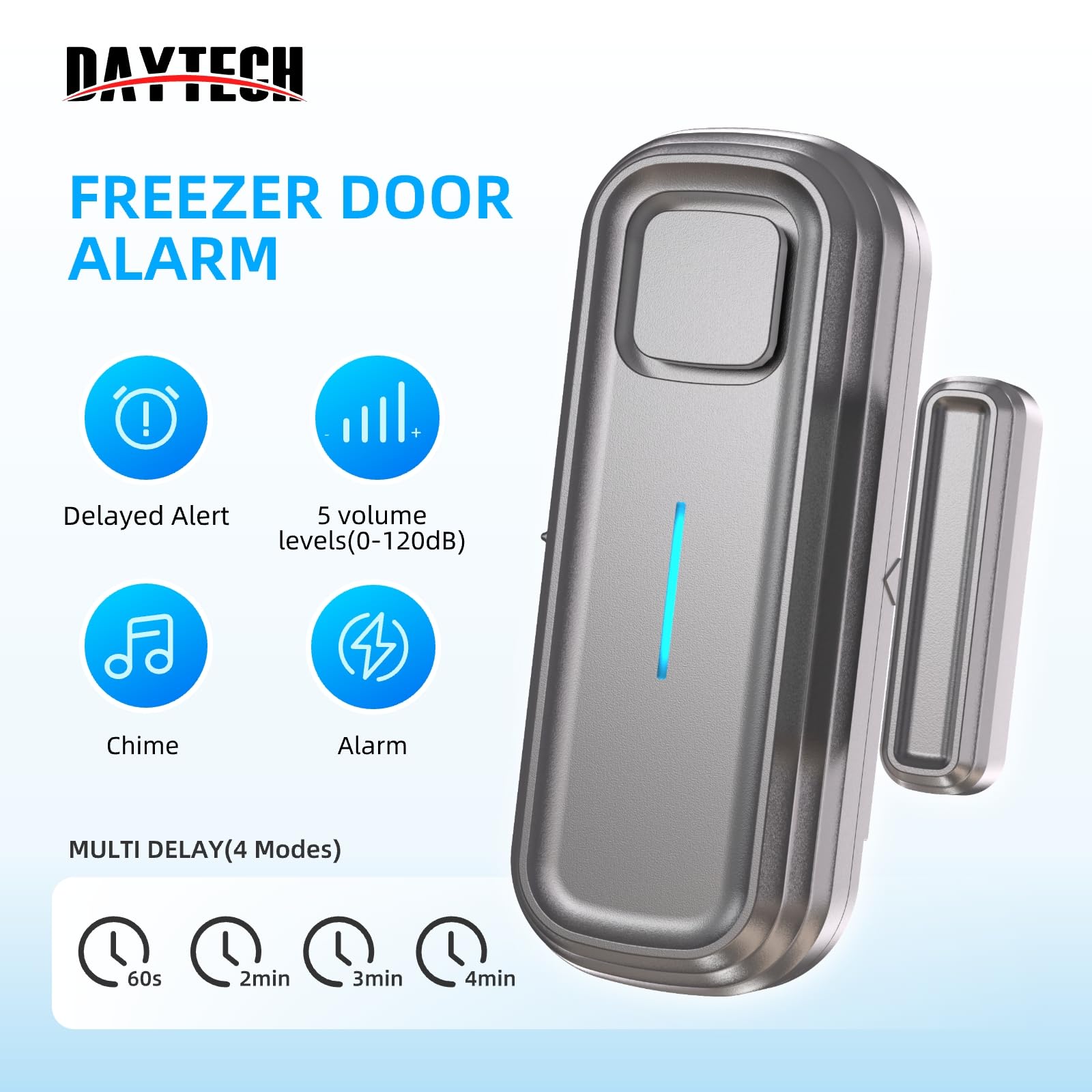 Daytech Best Freezer Door Alarm – Prevent Spoilage & Save Energy!