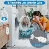 Daytech Stop costly leaks fast! This 100dB water sensor detects drips, floods & seepage. Easy setup with 6.5ft cable. Ideal for home, basement & appliances.