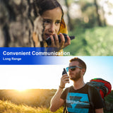 CalltoU 2 Way Radio intercom System 2PCS Mini Kids Wallkie Talkies Long Range for Outdoor CallToU