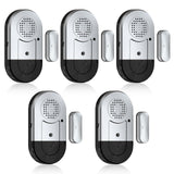 Daytech 4 Pcs Door Alarm/Window Alarm, Home Wireless Door Sensor for Kids and Elderly Safety, 120DB Anti Theft Security Magnetic Sensor