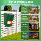 Daytech Smart, Solar-Powered Alarm That Keeps Intruders and Predators Away — Without Monthly Fees or Wires