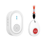 Daytech Caregiver Pager Call Button for Elderly at Home,Nurse Alert System Call Bell 600+ ft for Elderly Monitoring