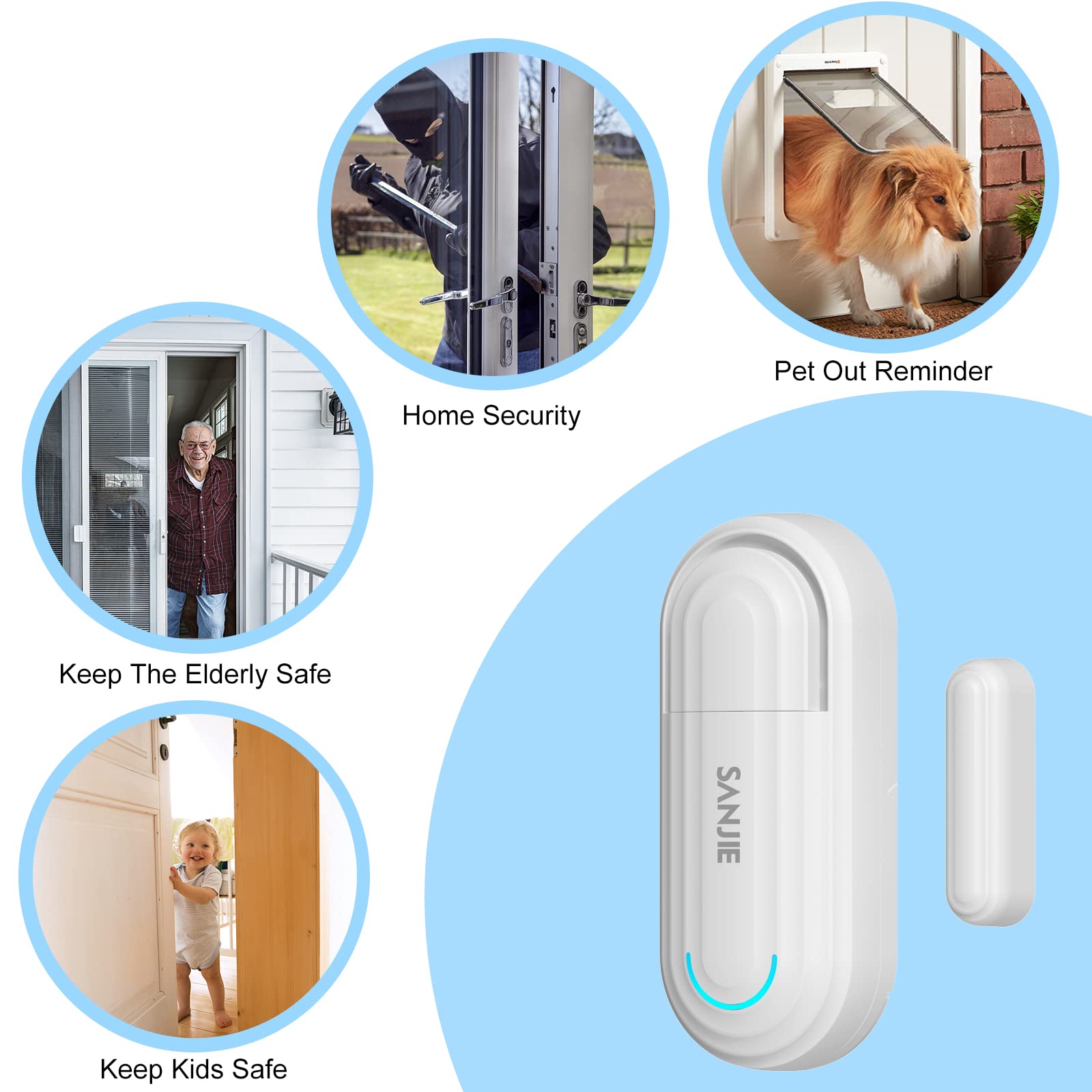 Alarma de puerta DAYTECH DA08