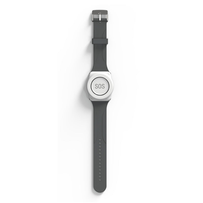 CallToU Monitoring SOS Alert Portable Alarms IP66 Waterproof Watch Button for Elderly Vibrate Digital Display Call Bell for Nursing Home Seniors Patients Emergency(复制) CallTou