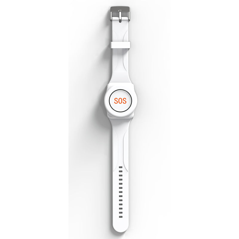 CallToU Monitoring SOS Alert Portable Alarms IP66 Waterproof Watch Button for Elderly Vibrate Digital Display Call Bell for Nursing Home Seniors Patients Emergency(复制) CallTou