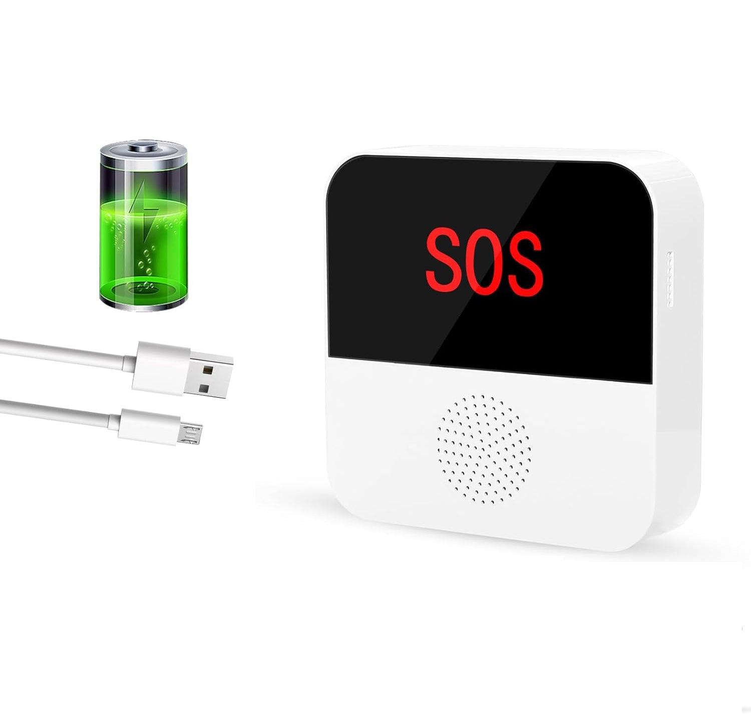 Téléavertisseur intelligent WiFi Daytech Tuya : restez connecté partout et à tout moment (doit être associé à l'émetteur Daytech pour fonctionner)