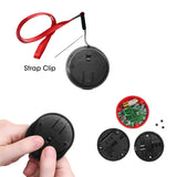 Mejore el servicio al cliente con el sistema de buscapersonas inalámbrico Daytech para restaurantes: 1 receptor con pantalla, 1 receptor con reloj y 10 botones de llamada impermeables.