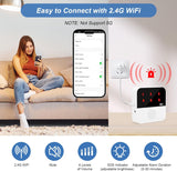 Daytech: Garantiza tu seguridad y tranquilidad con nuestro localizador inalámbrico inteligente WiFi para cuidadores. Pantalla LED y botones SOS para ayuda inmediata. ¡Sin cargos, solo seguridad!