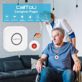 CallToU Caregiver Pager: Wireless Call Button & Vibration Pager for Elderly and Disabled Patients 的副本 CallToU
