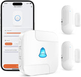 Daytech Smart WiFi Caregiver Pager Door Alarms: Protect Your Loved Ones with Tuya App Control
