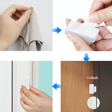 Daytech Wireless Door Entry Alarm Kit | 1000 FT Range, 55 Chimes, 5 Volume Levels | Effortless Install for Home, Office, Store | LED Indicator, Mute Option