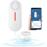 Smart Water Leak Detector & Water Level Sensor - WiFi Alarm System with 100dB Alert - DAYTECH 2 in 1 Monitoring Solution