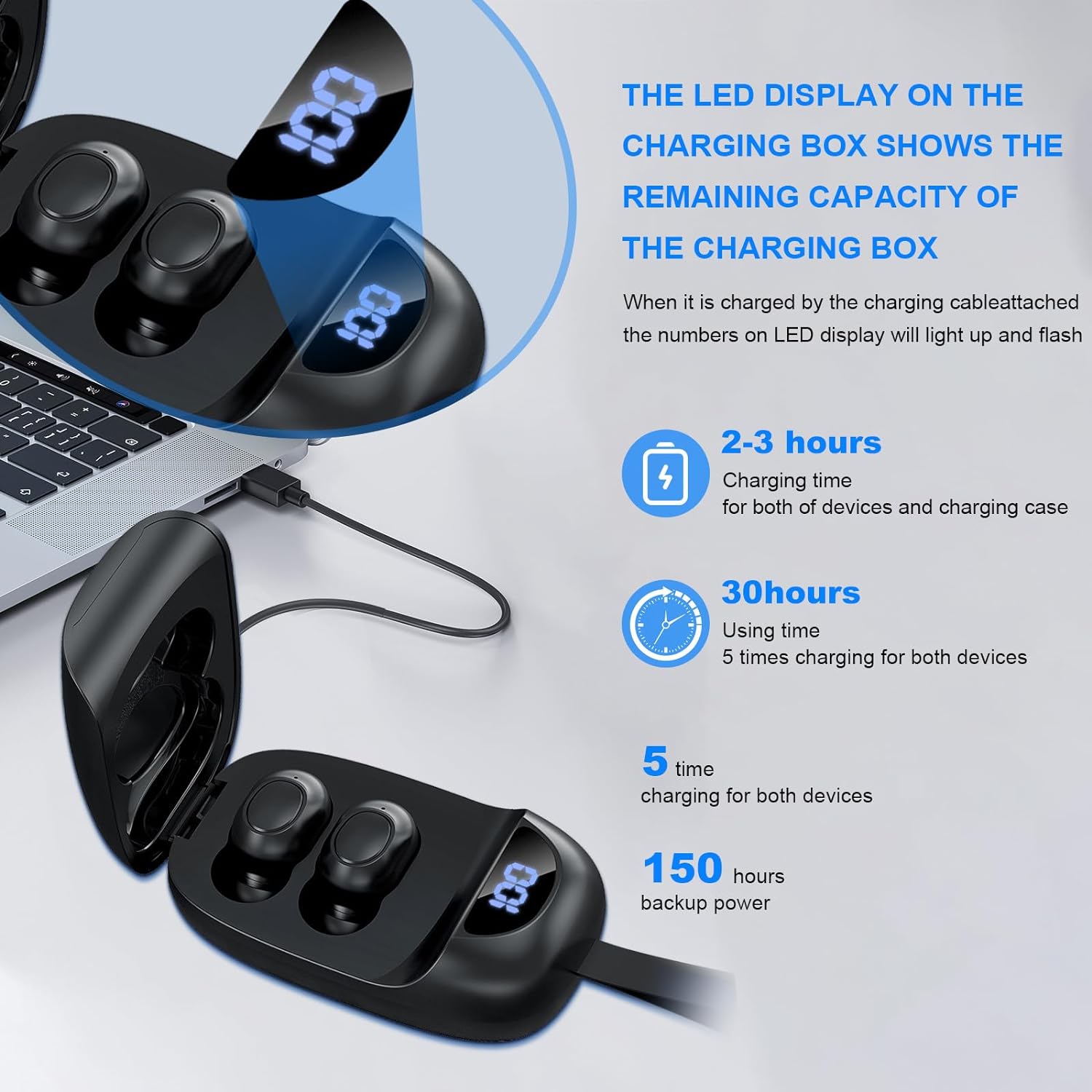 Daytech Rechargeable Hearing Aids: Smart, Invisible, Noise-Canceling - Ideal for Seniors