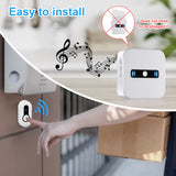 CallToU Waterproof Push Button 1000+ Feet Classroom Home Office Business Store CallToU