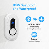 CallToU Waterproof Push Button 1000+ Feet Classroom Home Office Business Store CallToU