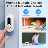 CallToU Waterproof Push Button 1000+ Feet Classroom Home Office Business Store CallToU