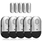 Alarmas inalámbricas para puertas Daytech Home - Paquete de 5 alarmas de apertura de puertas y ventanas para seguridad infantil con sonido de 120 dB - Fácil instalación y diseño ultrafino