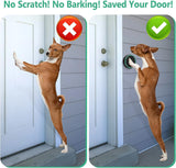 CallTou Dog Door Bell Smart Doggy Doorbell for Potty Training/Go Outside/Housebreaking 4 Waterproof Touch Buttons 1 Number Display Receivers CallToU