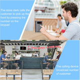Daytech Wireless Queue System - Restaurant & Clinic Paging - 3-Digit Display - Plug & Play - Long Range - No More Tedious Queues