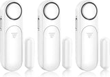 Dayetch: Proteja su espacio con alarmas de puerta (paquete de 3): 120 dB, 4 modos, fácil instalación, alarmas inalámbricas de seguridad para el hogar, para niños y ventanas.