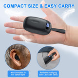 Daytech Rechargeable Hearing Aids: Smart, Invisible, Noise-Canceling - Ideal for Seniors
