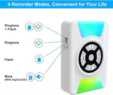 CallToU Door Chime Wireless for Business When Entering 1000FT Wireless Door Sensor Chime for Door Opens CallToU