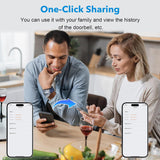 Daytech Smart WiFi Doorbell Kit with Tuya App Control - Ring Your Way into the Future Doorbell Chime for Classroom