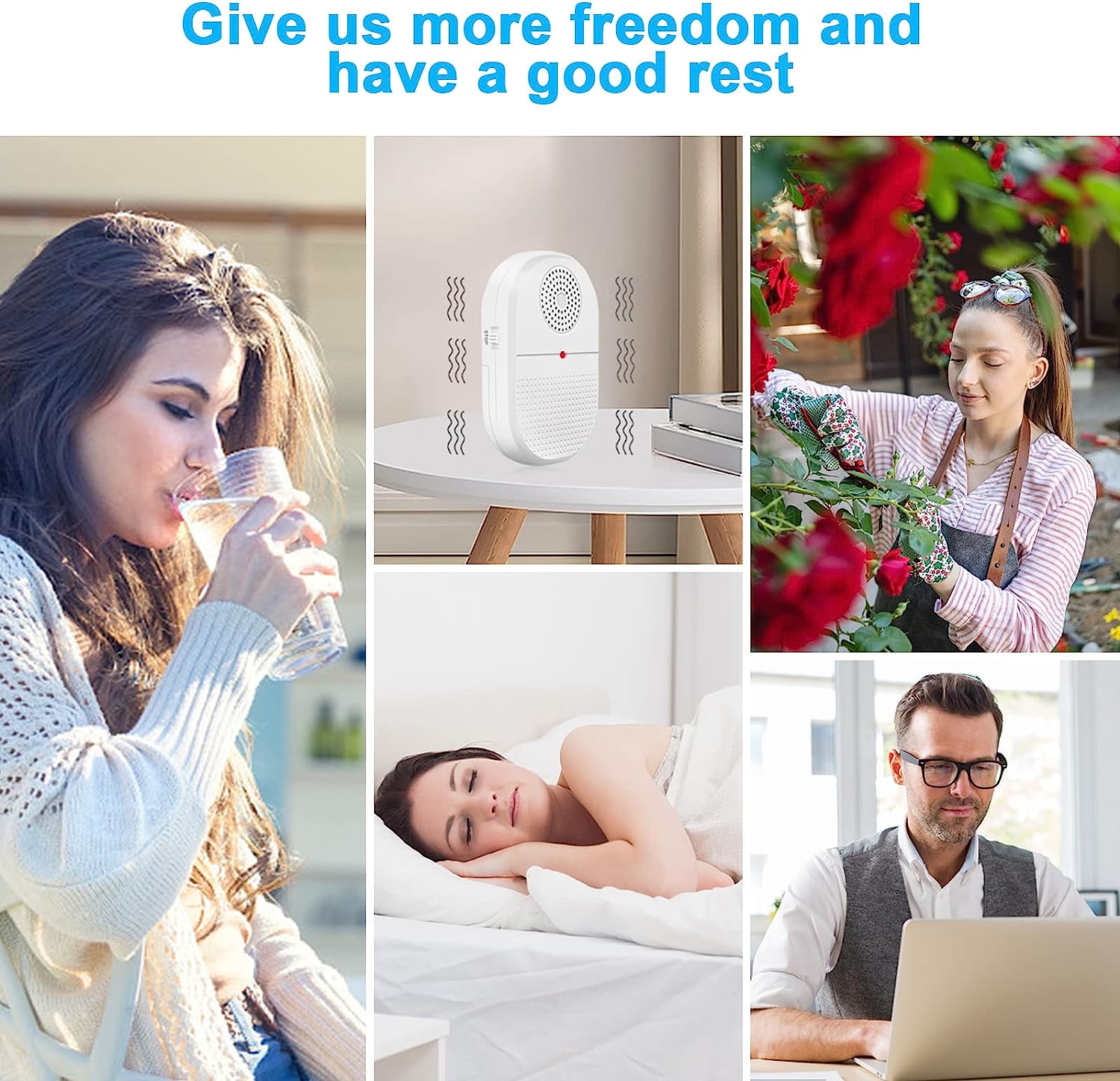 CallToU Wireless Caregiver Pager Watch Call Button Nurse Alert System Home Call Bell for Seniors Disabled Emergency Vibration Pager 1 Transmitter+1 Receiver CallToU