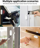 Daytech WiFi Door Sensor: Real-time Alarms, Alexa & Google Assistant, No Hub Needed, Home/Business Security, 2-Pack