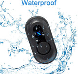 CallToU Medical Alert Systems for Seniors Caregiver Pager Elderly Monitoring for Patient 10 Waterproof Emergency Call Button 1 Triangle Receiver Time Alarm Clock Function CallToU
