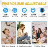 Daytech Wireless Nurse Call System with LED Number Display & 500Ft Range - Easy Installation, Panic Button, and Elderly Caregiver Alert
