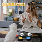 Daytech Dog Buttons - The Ultimate Dog Communication Kit for Training, Fun, and Bonding (4-Pack)