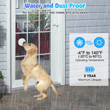 Timbre inteligente WiFi para perros Daytech para entrenamiento para ir al baño y una vida tranquila