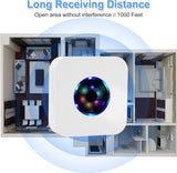 Daytech Wireless Door Chime - Customizable Alerts, Extended Range, and Easy Installation for Enhanced Security at Home or Office