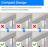 Daytech Wireless Door Chime - Customizable Alerts, Extended Range, and Easy Installation for Enhanced Security at Home or Office