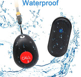 Daytech Caregiver Pager: Wireless Vibration Alert System for Peace of Mind - 1000FT Range, Perfect for Hard of Hearing Caregivers